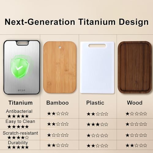 Titanium Cutting Board for Kitchen