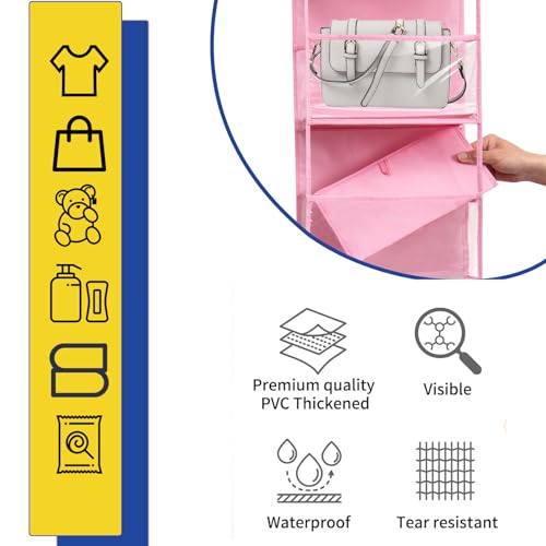 6 Tier Over The Door Hanging Organizer (6 Count)