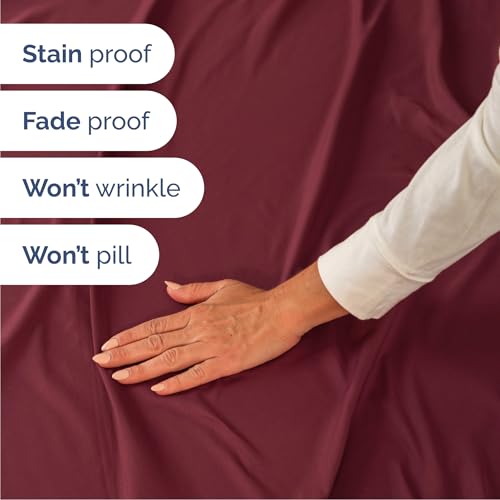 Queen Size 4 Piece Sheet Set (4 Count)