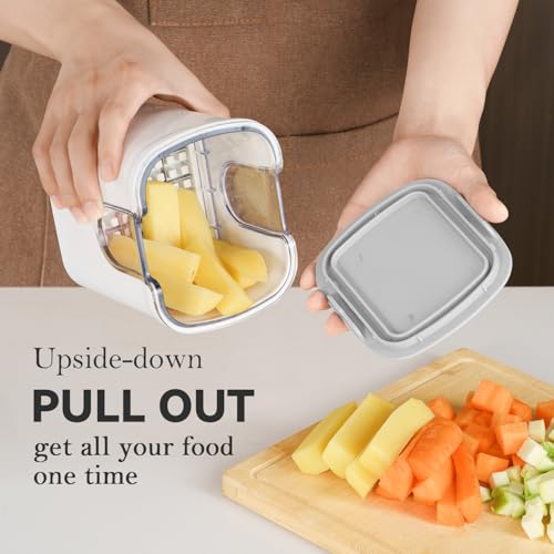 Multifunctional Vegetable Chopper White (3 Count)