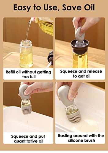 Oil Dispenser with Brush