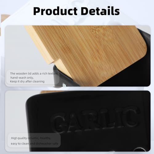 Garlic Keeper with Lid