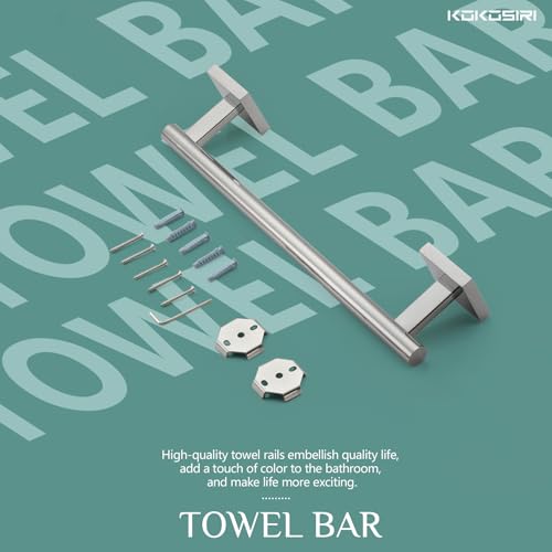 Hand Towel Bar 12 Inch Bathroom Towel Holder for Bath Kitchen Toilet Cabinet Chrome Stainless Steel B4005CH