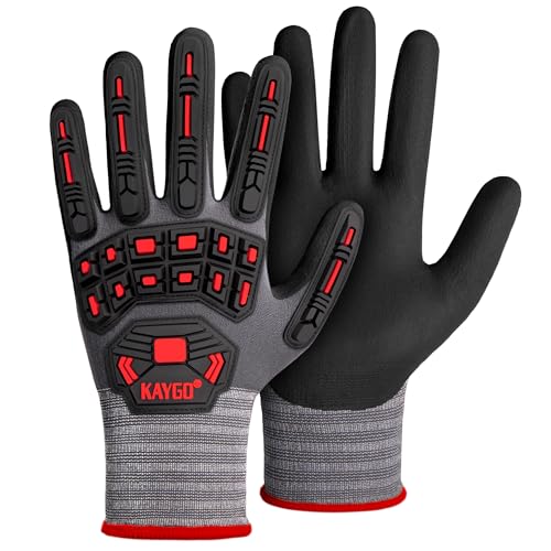 Impact Resistant Work Gloves (3 Count)