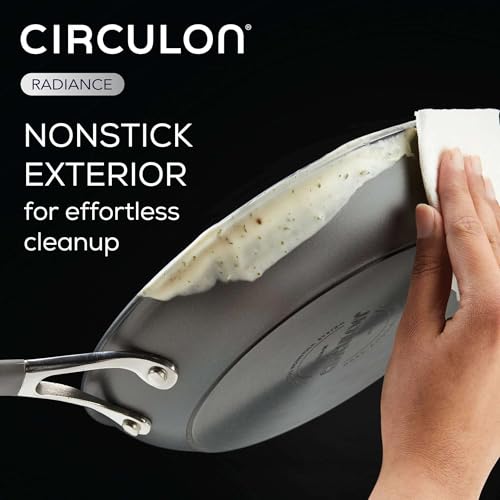 Radiance Hard Anodized Nonstick Frying Pan Set (3 Count)