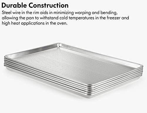 6 Pack Aluminum Sheet Pan Perforated (6 Count)
