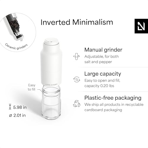 Salt and Pepper Grinder Set