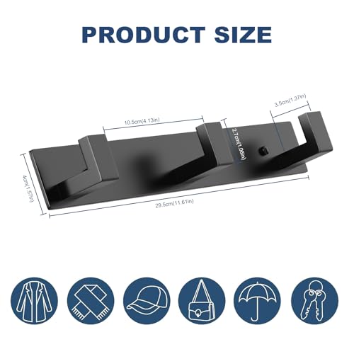 Stainless Steel Wall Coat Rack