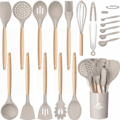 Silicone Cooking Kitchen Utensils Set