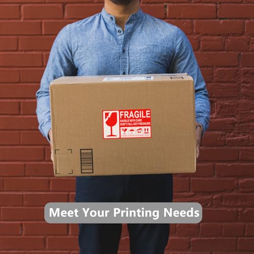 8.5" x 5.5" Half Sheet Self Adhesive Shipping Labels for Laser & Inkjet Printers