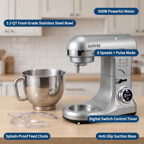 5.3 QT Tilt Head Stand Mixer