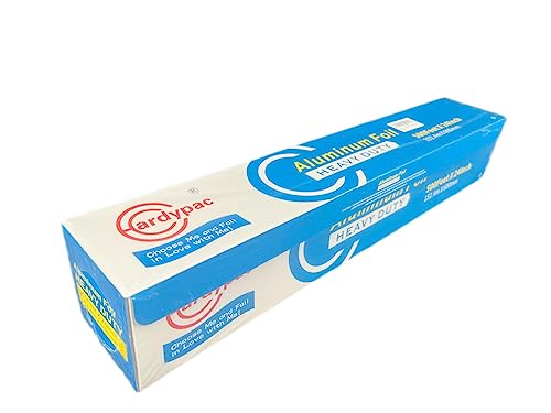 24 Inch Extra Wide Heavy Duty Aluminum Foil Roll (1000 Sq Ft)
