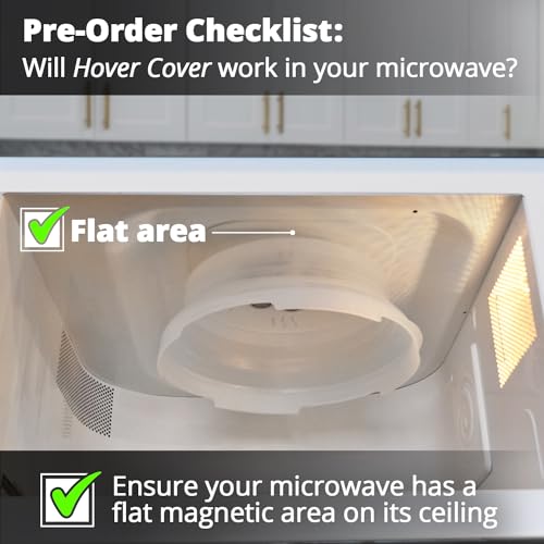 Magnetic Microwave Splatter Cover