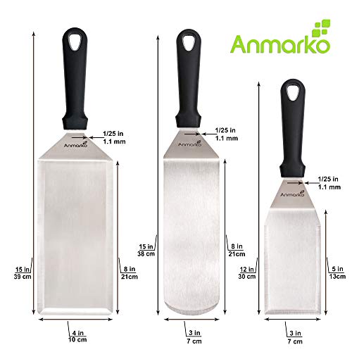 Griddle Spatula Set (3 Count)