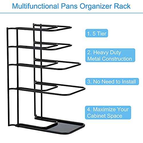Heavy Duty Pan Organizer (2 Count)