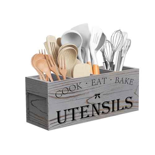 Extra Large Utensil Holder Countertop for Kitchen Counter