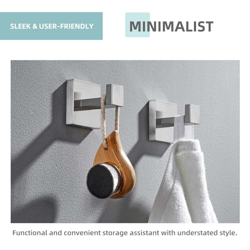 Bathroom Towel Hooks (2 Count)