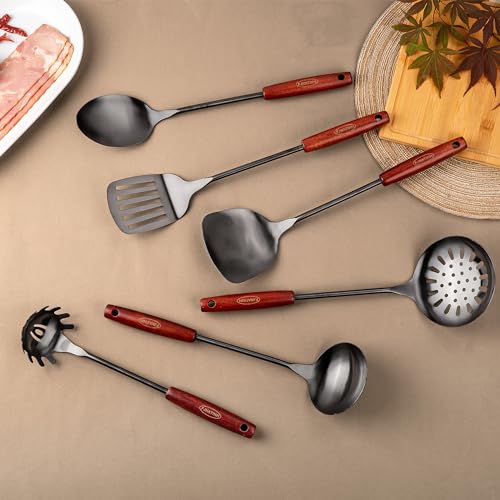 304 Stainless Steel Kitchen Utensil Sets (6 Count)