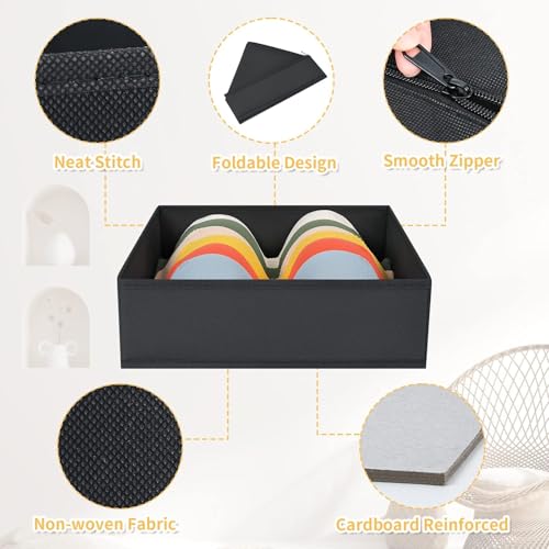 Drawer Organizer Clothes 6 Pack (6 Count)