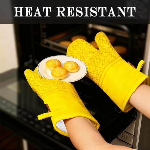 Oven Mitts and Pot Holders Sets 6pcs (6 Count)