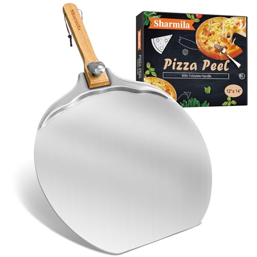 Pizza Peel 12 Inch Apple Shaped Aluminum Paddle