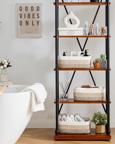 Small Woven Storage Basket for Organizing (3 Count)
