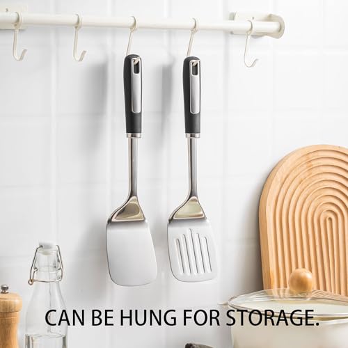 Stainless Steel Spatula Set (2 Count)