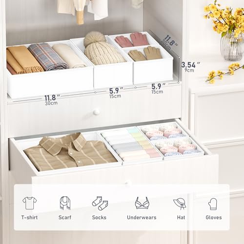 Drawer Organizer Clothes (28 Count)