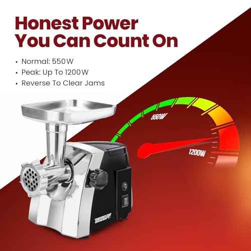Turboforce Cadet 2000 Series Electric Meat Grinder