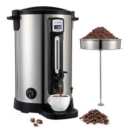 30 Cup Coffee Urn Stainless Steel Double