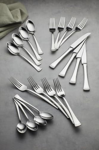 Portola Dinner Spoons Silverware Set for 4