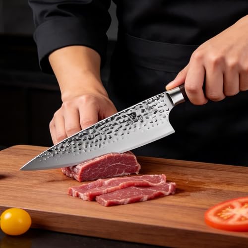 8 Inch Hammered Japanese Chef Knife