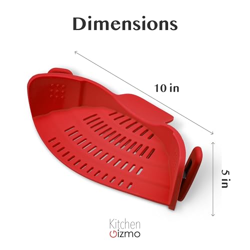 Snap N Strain Silicone Pot Strainer