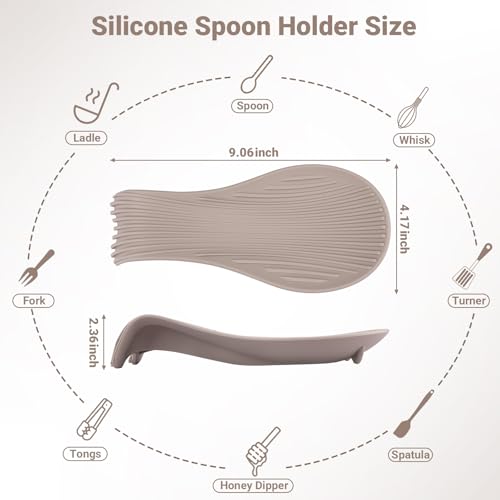 Heat Resistant Silicone Spoon Rest