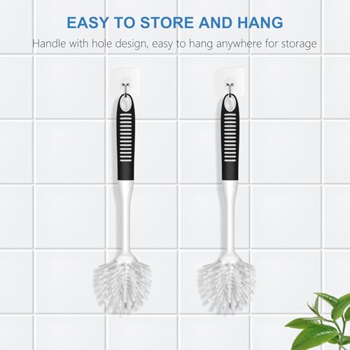 Dish Brush with Handle (2 Count)