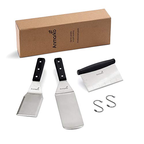 Metal Spatula Stainless Steel Scraper (7 Count)