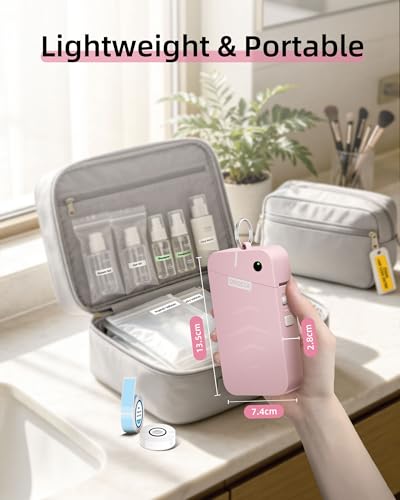 Label Maker S001 Portable Bluetooth Label Maker Machine with Tape