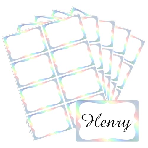 Silver Name Tags