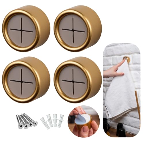 Towel Holder Towel Hooks (4 Count)