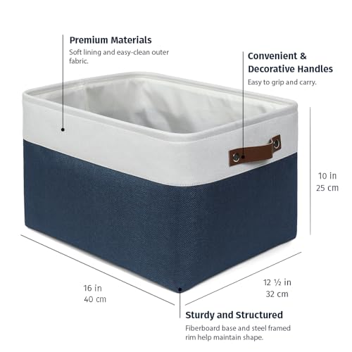 16x12.5in Storage Baskets (3 Count)