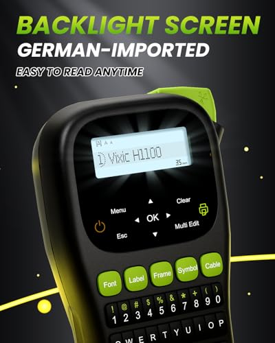 Label Maker Machine with Tape