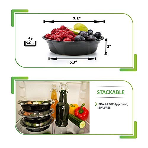 30 Pack Meal Prep Containers Reusable (30 Count)