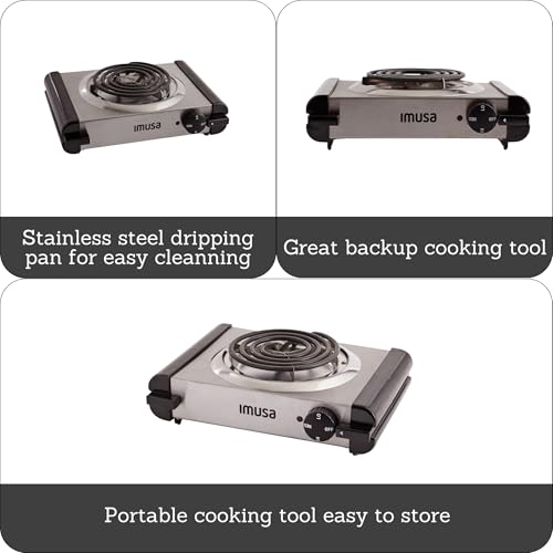 USA GAU 80311 Electric Single Burner 1000