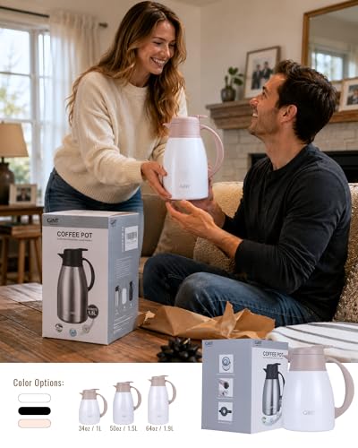 Insulated Coffee Carafe 34 Oz