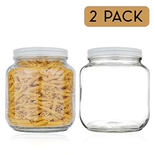 64 oz Mason Jars Wide Mouth (2 Count)