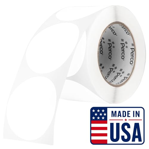 White Round Circle Dot Sticker 3
