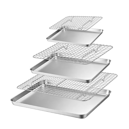 Baking Sheet with Rack (6 Count)