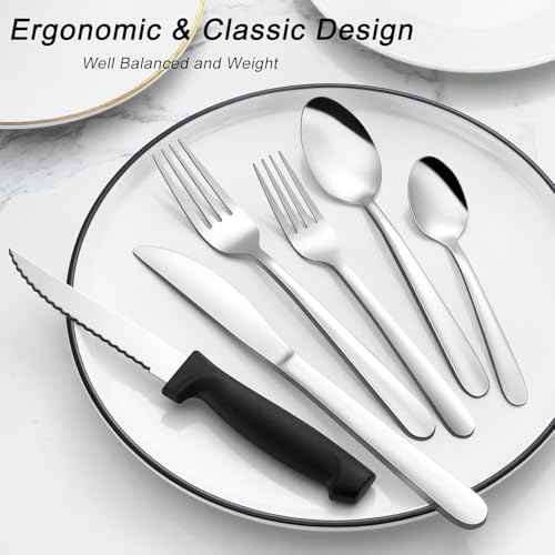 73 Piece Silverware Set with Organizer (73 Count)