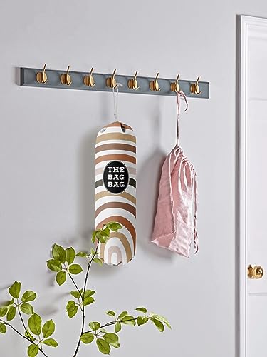 Boho Pattern Grocery Bags Holder and Organizer