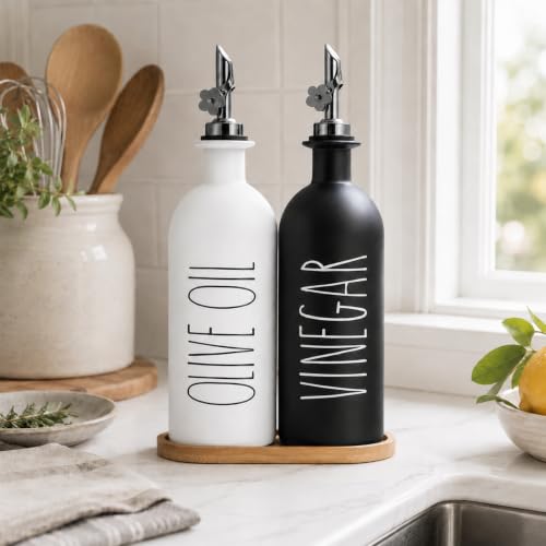 16oz Olive Oil Dispenser Bottles for Kitchen